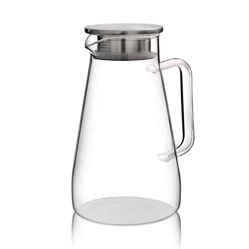 Borosilicate Glass Tea Pot  1L