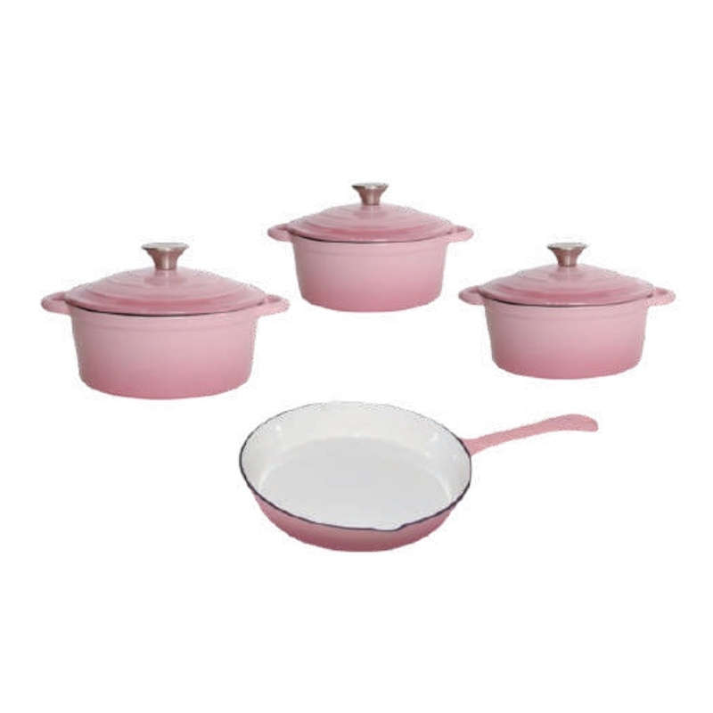 Cast Iron Pot Set - 7pc Continental