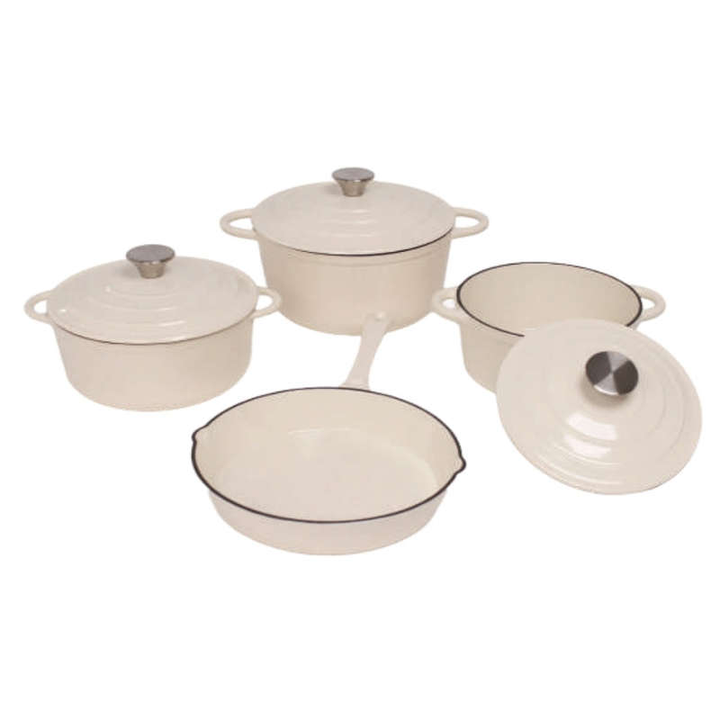 Cast Iron Pot Set - 7pc Continental