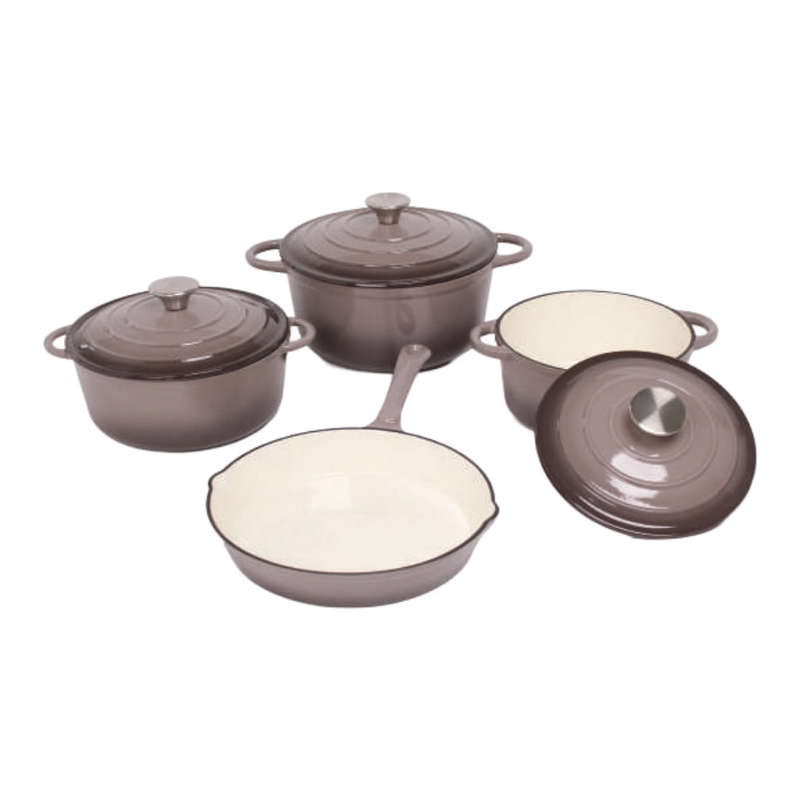 Cast Iron Pot Set - 7pc Continental
