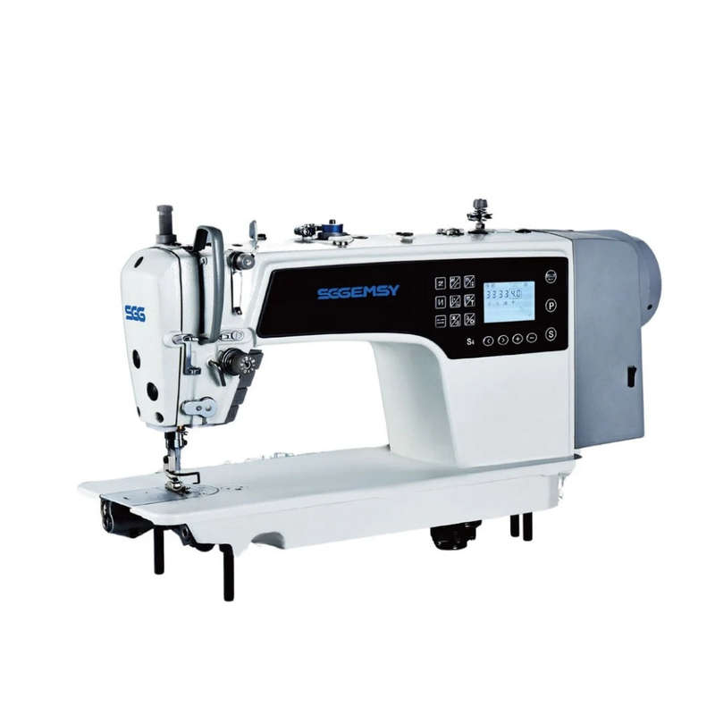 Gemsy S4 - Industrial Lock Stitch With Auto Trimmer Direct Drive Sewing Machine