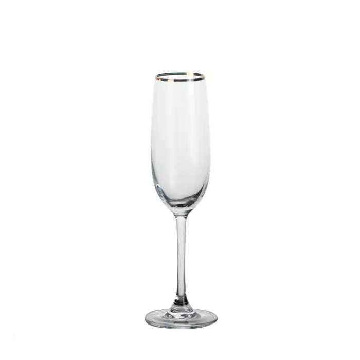 Stemware - Single Gold Rim - 6's