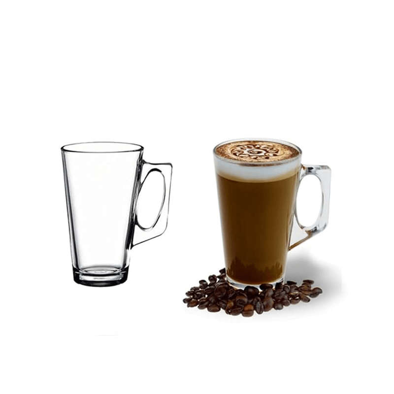 Glass Mugs - 225ml - Clear 6's