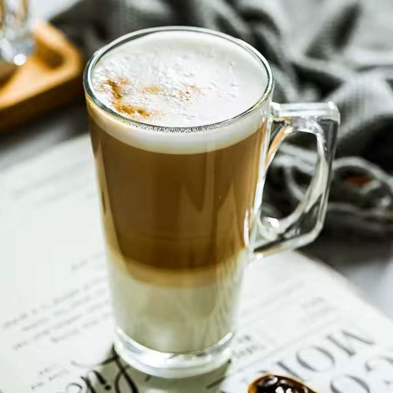 Latte Mugs - 240ml - Clear 6's