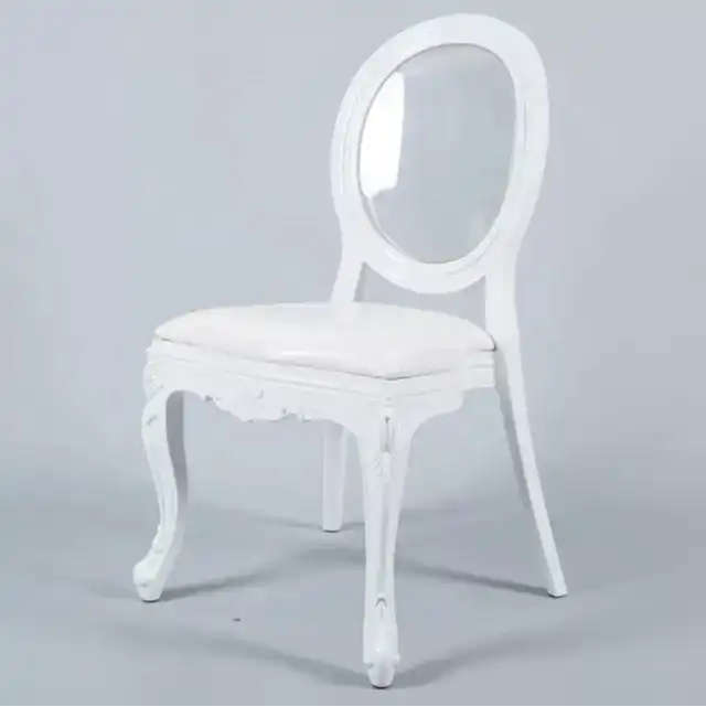 Louis Chair - Plastic - Clear Back