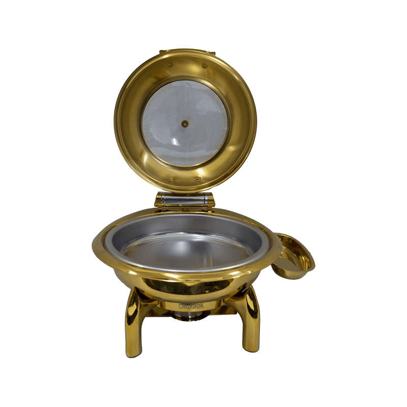 Chafing Dish - Lucile Gold with Window