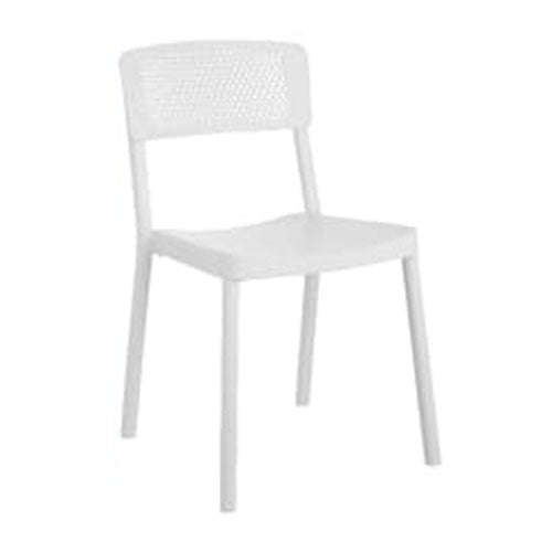 Solid Plastic Chairs - Santorini Armless Chair