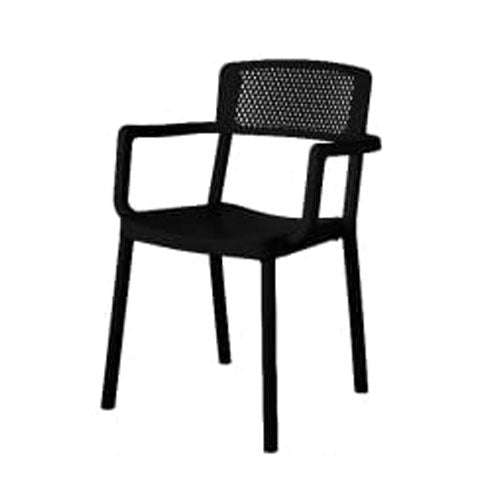 Solid Plastic Chairs - Santorini Arm Chairs