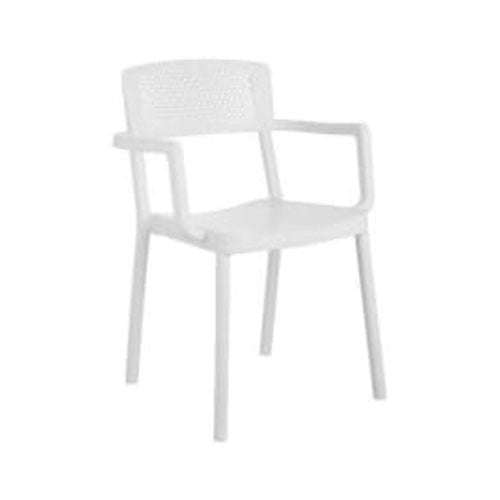 Solid Plastic Chairs - Santorini Arm Chairs