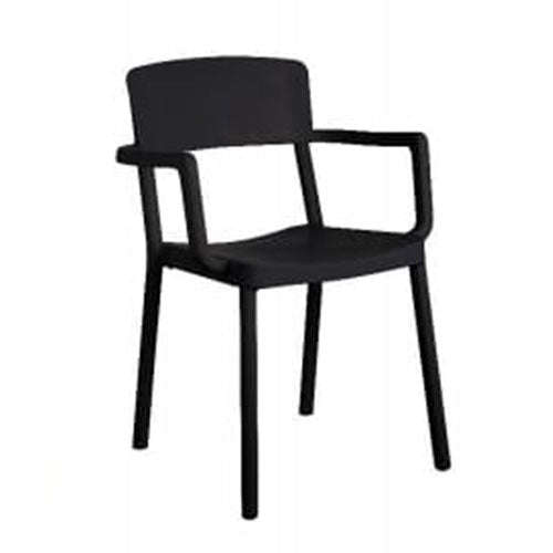 Solid Cafe Chair - Sofia side arm chair