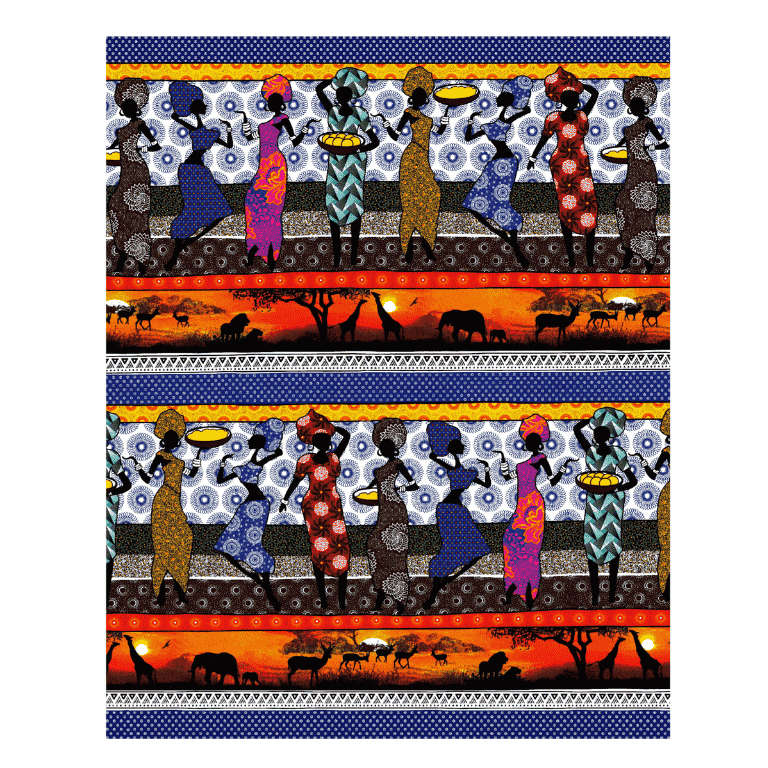 3 Cats Fabric - CW95