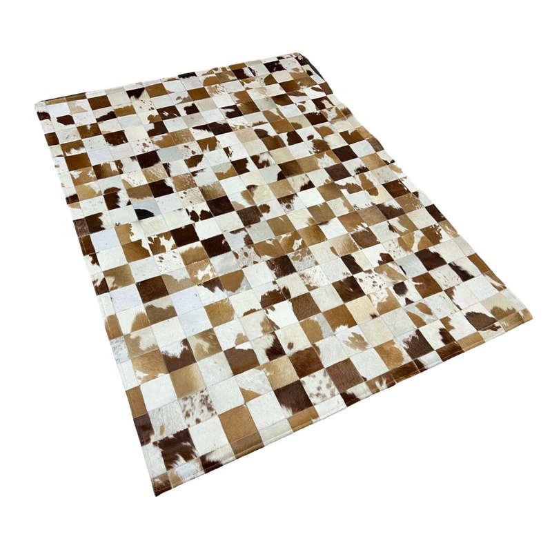 Rugs - Hide Leather Patchwork Carpet