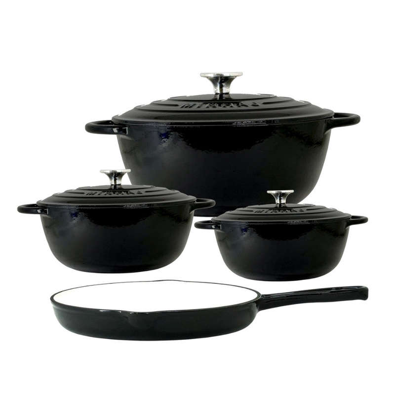 Cast Iron Pot Set - 7pc Minhaj