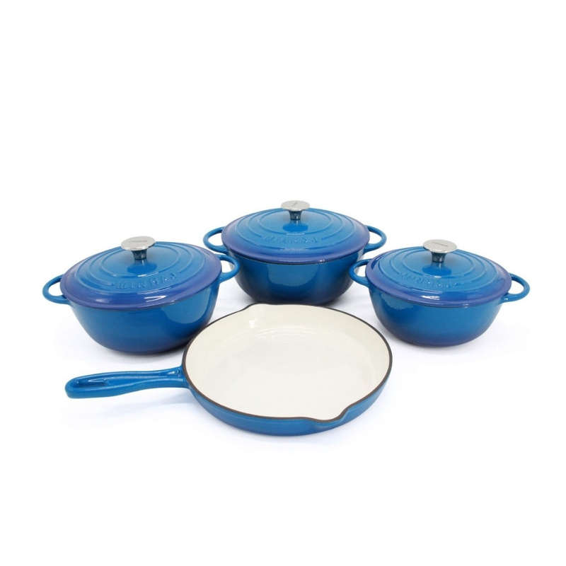 Cast Iron Pot Set - 7pc Minhaj