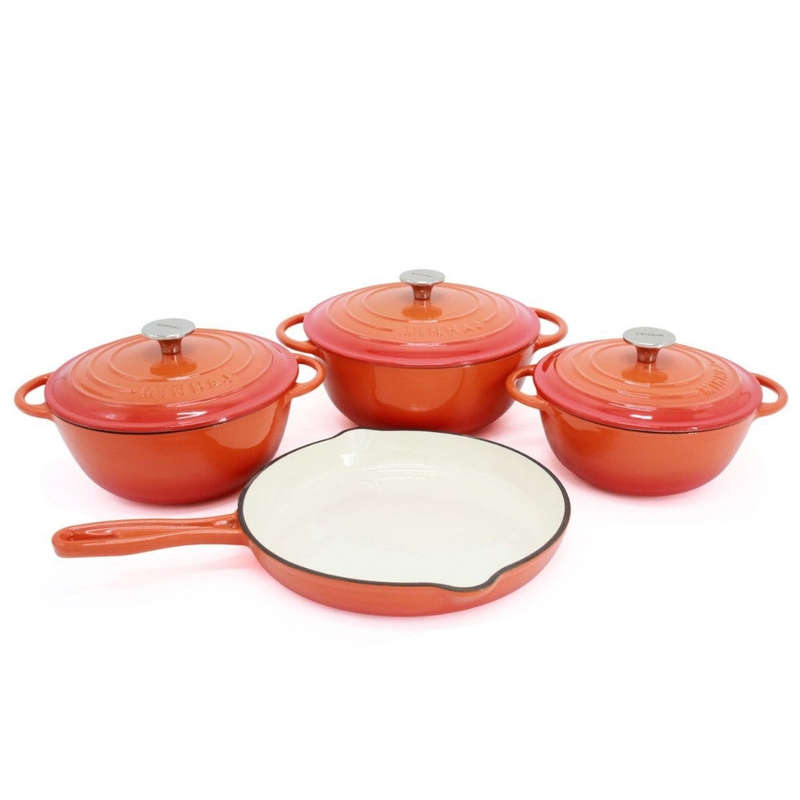 Cast Iron Pot Set - 7pc Minhaj