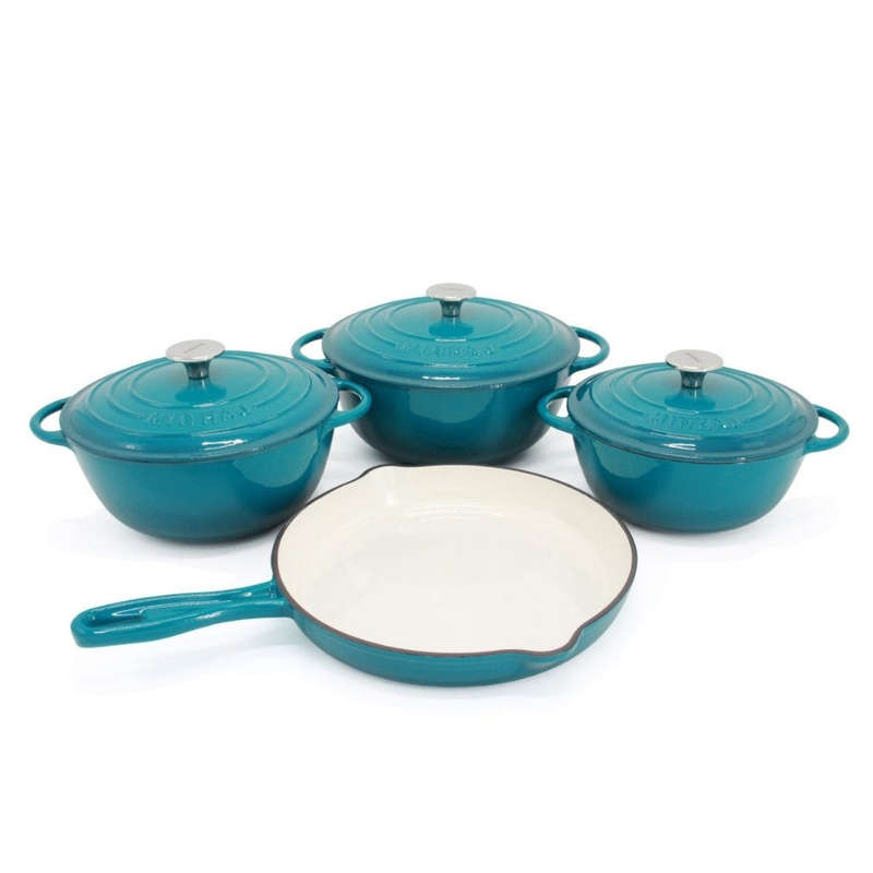 Cast Iron Pot Set - 7pc Minhaj