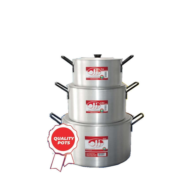 OLI - 6pc Emeried Stewpot Set - M7/3S