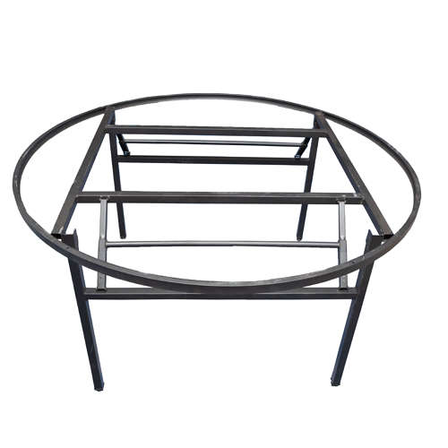 10 Seater Round Folding Wooden Table