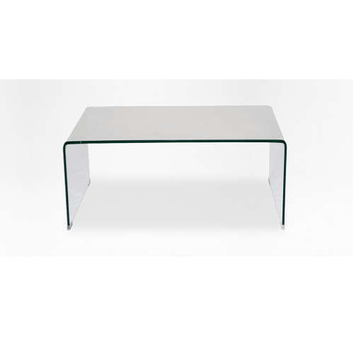 Coffee Table - Rylee Glass Curved