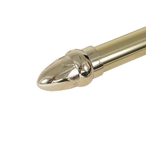 Curtain Rod Finials - 16mm PVC - Dual Pack