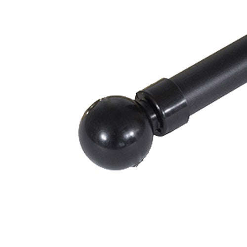 Curtain Rod Finials - PVC - Dual Pack