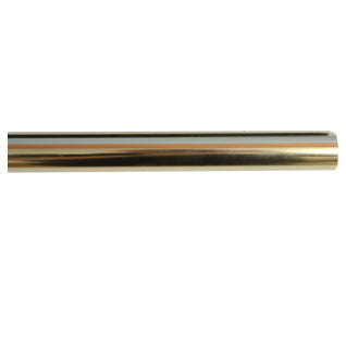 Curtain Rods - 25mm Aluminium - 3.0m / Brass
