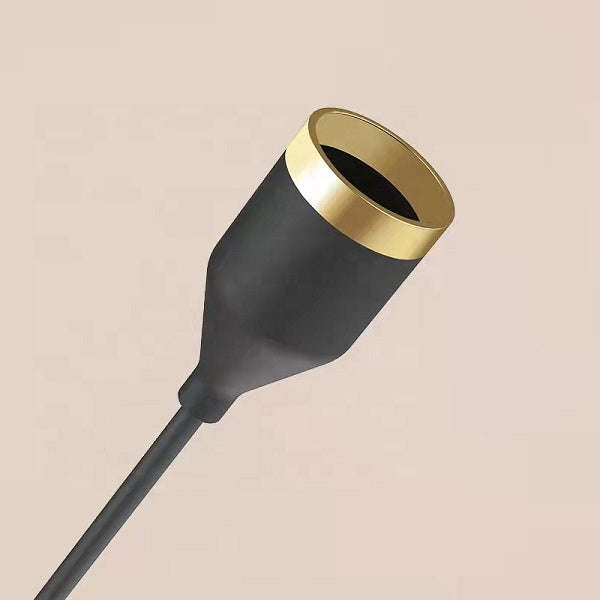Candle Stands - 3pc Reed Stands Black