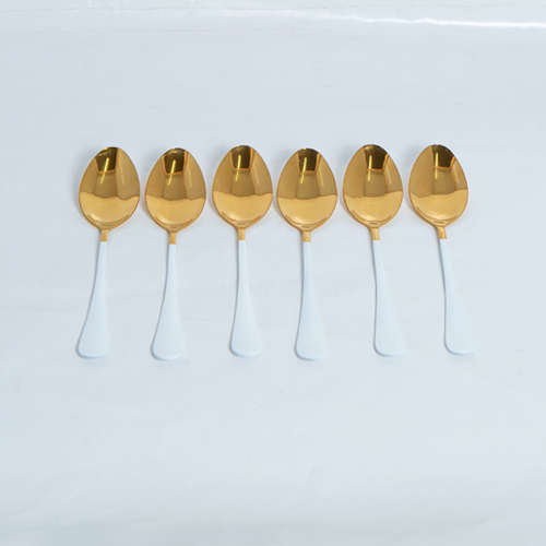 Cutlery Sets - Flat Handle - White