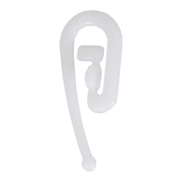 Curtain Hooks Plastic Acetal - Bulk Packs - 25pkts x 100
