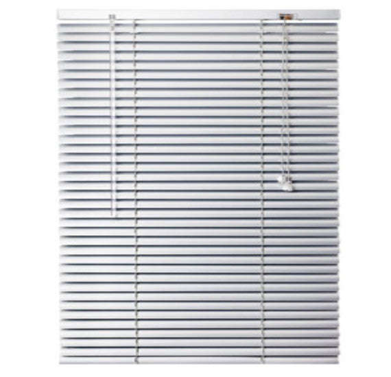 Ready Made Venetian Blinds 25mm - 2100W by 2200H / Silver