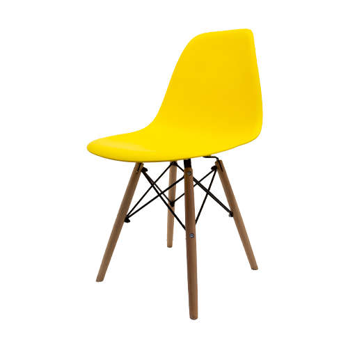 Emmy Wooden Leg Cafe Chair
