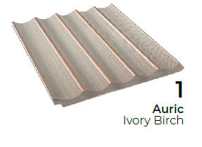 Slatted Indoor Wall Panel - Auric