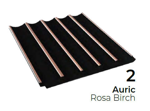 Slatted Indoor Wall Panel - Auric