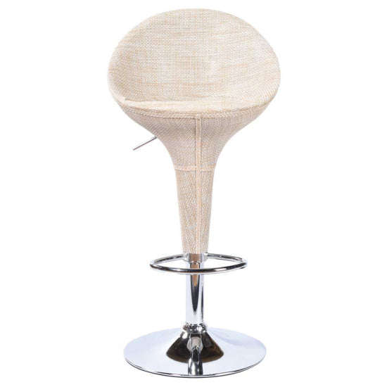 Bar Stool - Funnel - Bamboo - Cream