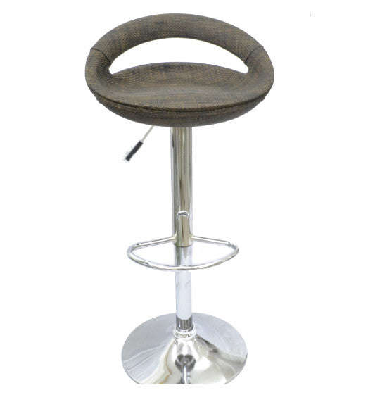 Barstool - Bamboo Cut Out - Bamboo Dark Brown