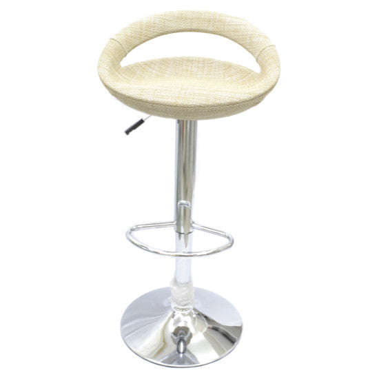 Barstool - Bamboo Cut Out - Bamboo Beige