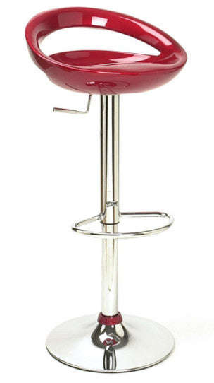 Barstool - Cut Out Glossy - Maroon