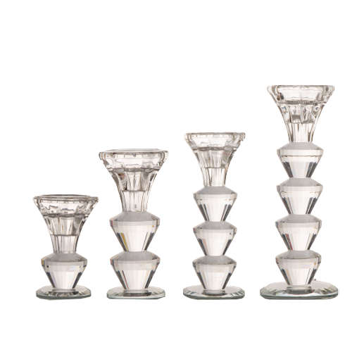 Candle Holder -  Prism Glass 439