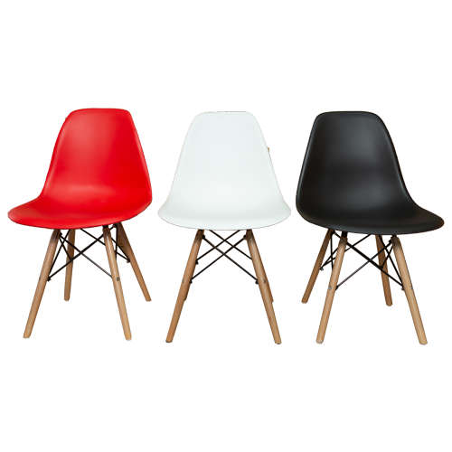 Emmy Wooden Leg Cafe Chair