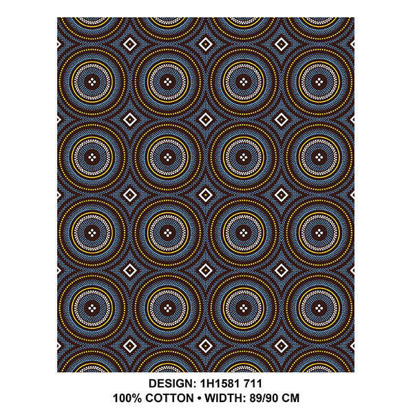 3 Cats Fabric - CW711 - Des 1-16