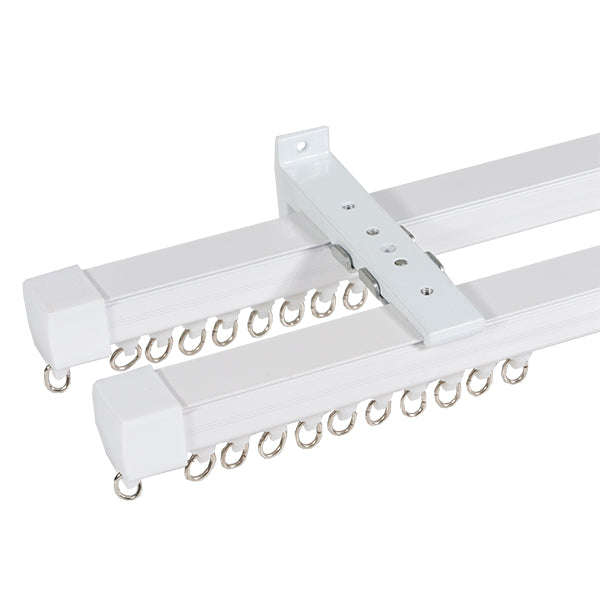 Curtain Rails - Emperor Aluminium - Emp Double / 3.0m