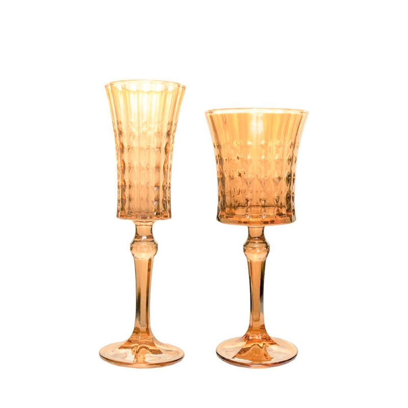 Stemware - Crystal - Gold - 6's