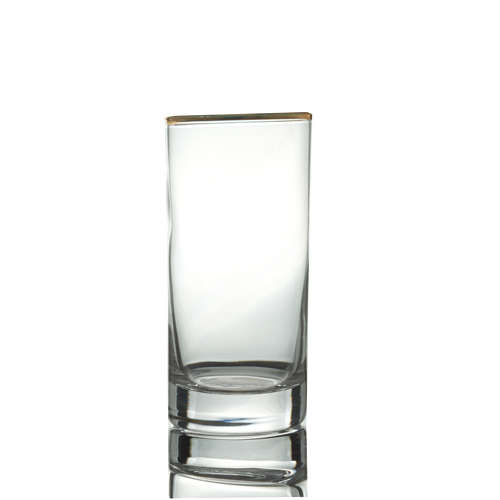 Hiball Glass - Gold Rim - 6's