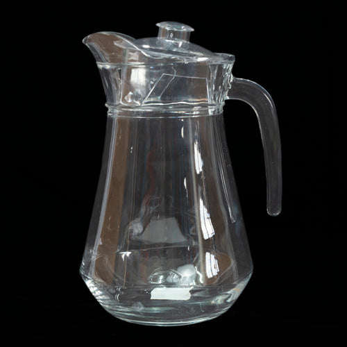 Jug - 1.5L Glass With Lid