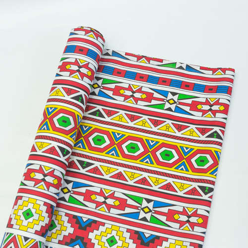 Printed Mini Matt 150cm - Ndebele Print 2