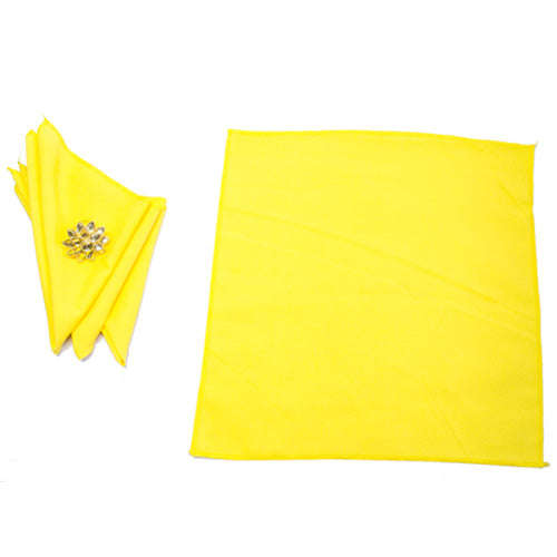 Napkins Mini Matt - Plain - 10's - Yellow