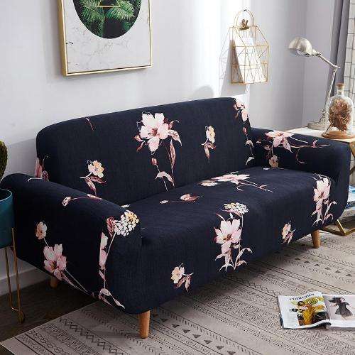 Sofa Covers - Printed - 8pc Set 2211 - Plain Grey