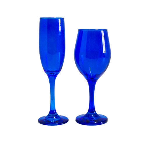 Stemware - Full Colour - Blue - 6's