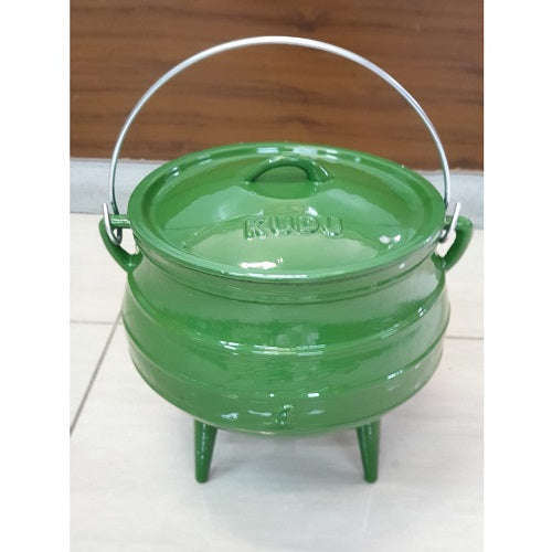 Cast Iron Pots - Green