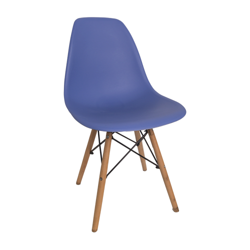 Emmy Wooden Leg Cafe Chair